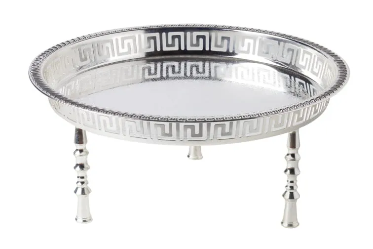 [HA2545FS] TRAY FEET 45CM SILVER