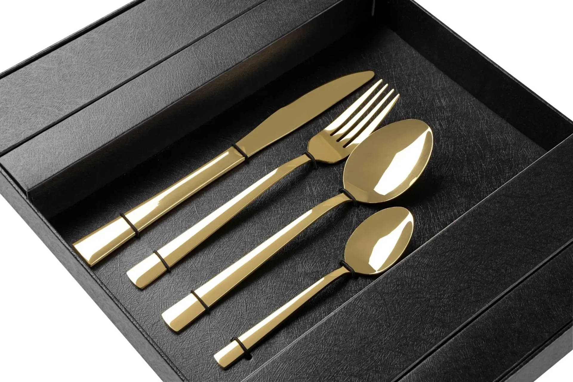 [DCS2403G] Bestekset goud 2403G