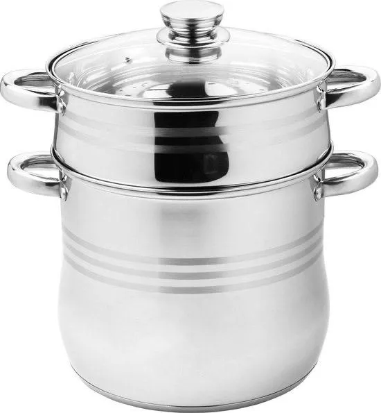 Stoompan inox 6 liter