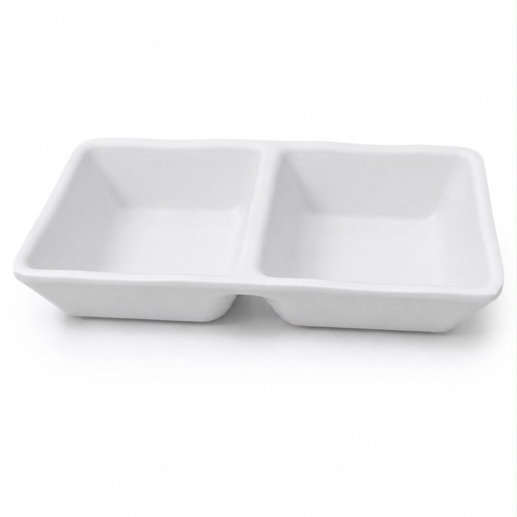 TwinSquare Melamine White