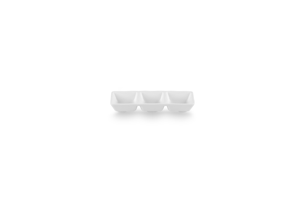 TripleSquare Melamine White