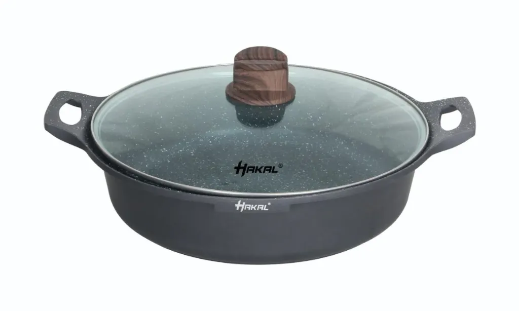 LOW CASSEROLLE 32CM BLACK HAKAL