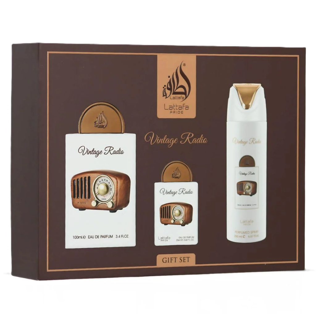 Giftset Vintage Radio