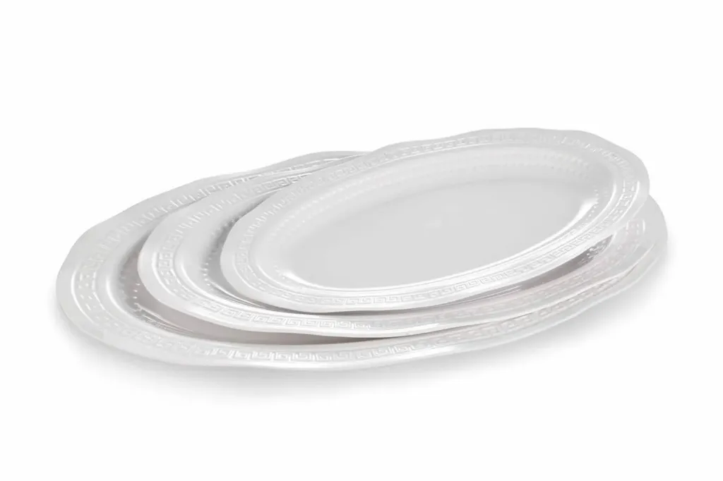 Melamine plate - Oval - Ver design - 32 inch