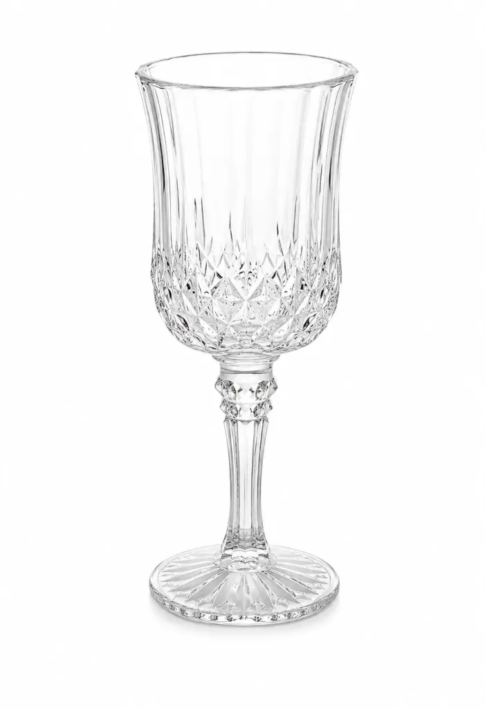[HJJ-T0301] GLASS CUP LONG DRINK ON FEET
