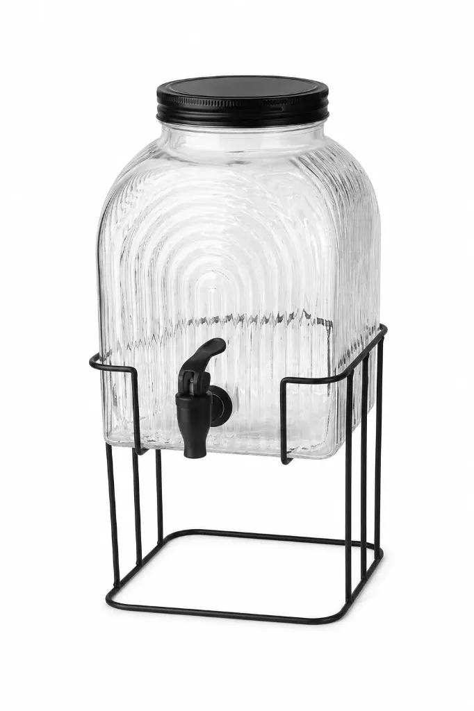 [YWG260501] GLASS JAR WITH TAP